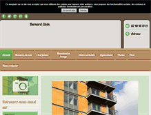 Tablet Screenshot of elvin-menuiserie-charpente.com
